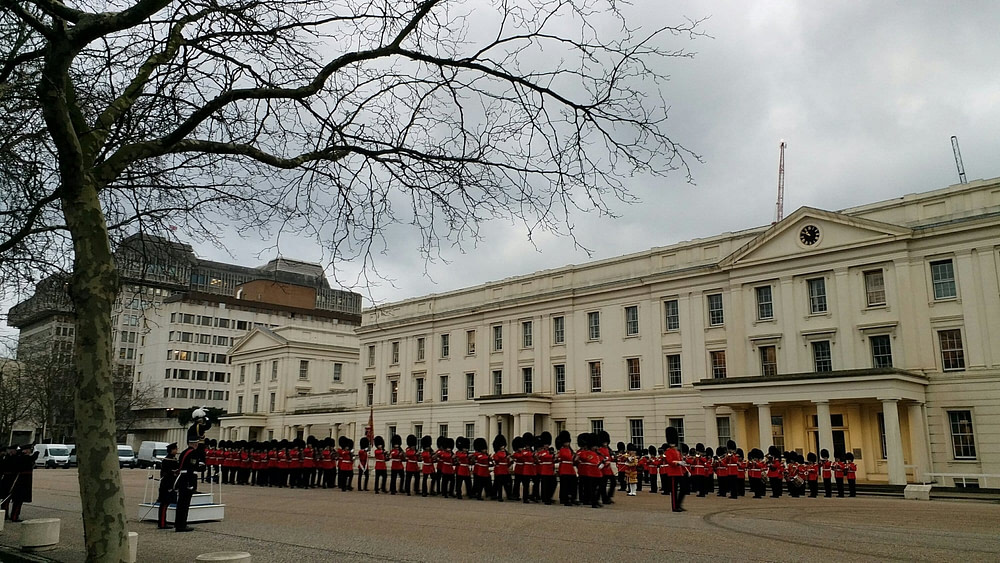 倫敦衛兵博物館閱兵儀式